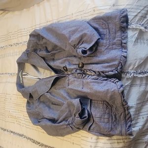 Maurices denim blazer